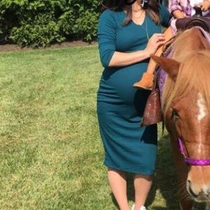 Ingrid and Isabel maternity dress